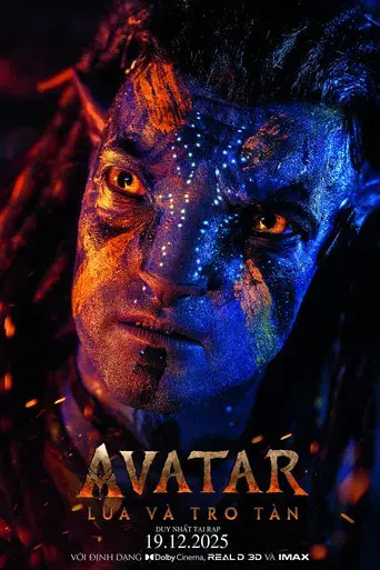 Avatar: Fuego y ceniza - Poster