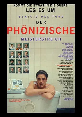 La trama fenicia - Poster