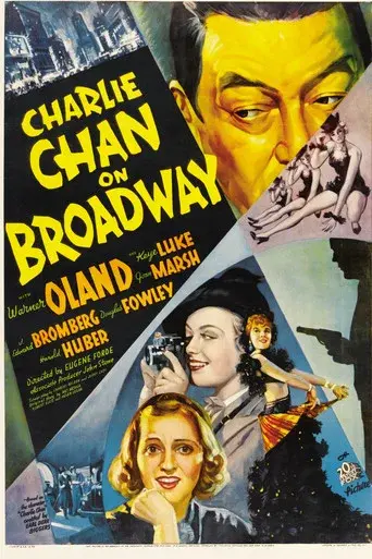 Charlie Chan on Broadway - Poster