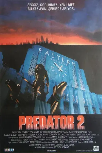 Depredador 2 - Poster