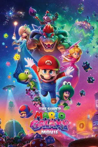 Super Mario Galaxy la película poster