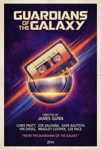 Guardianes de la galaxia - Poster