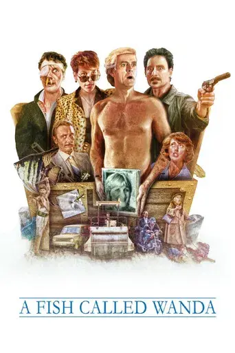 Un pez llamado Wanda - Poster