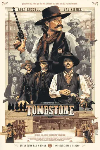 Tombstone: La leyenda de Wyatt Earp - Poster