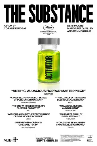 La sustancia - Poster