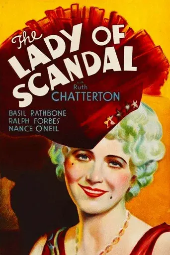 The Lady of Scandal - Poster
