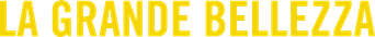 La gran belleza - Logo