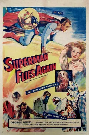 Superman Flies Again - Poster