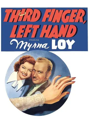 Third Finger, Left Hand - Poster