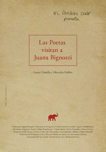Las poetas visitan a Juana Bignozzi - Poster