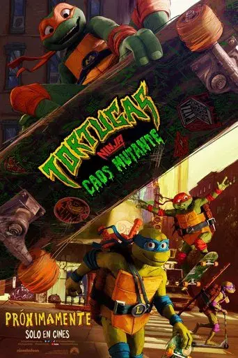 Ninja Turtles: Caos mutante - Poster