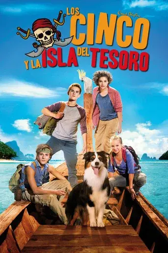 Los cinco y la isla del tesoro poster