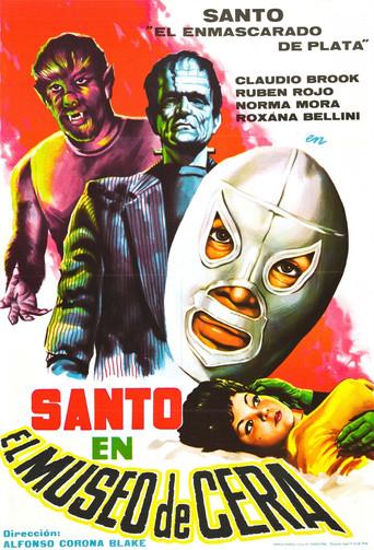 Santo en el museo de cera - Poster