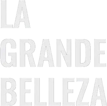 La gran belleza - Logo