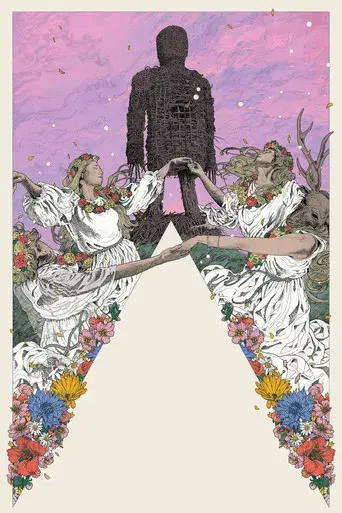 El hombre de mimbre - Poster