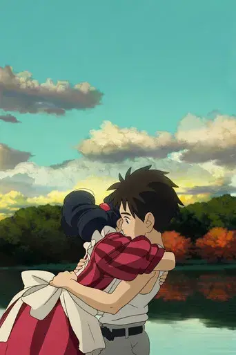 El chico y la garza - Poster