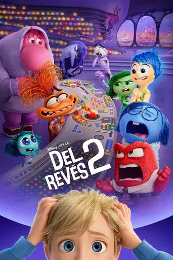Del revés 2 (Inside Out 2) - Poster