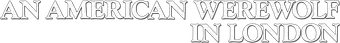 Un hombre lobo americano en Londres - Logo