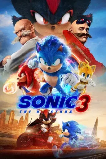 Sonic 3: La película - Poster
