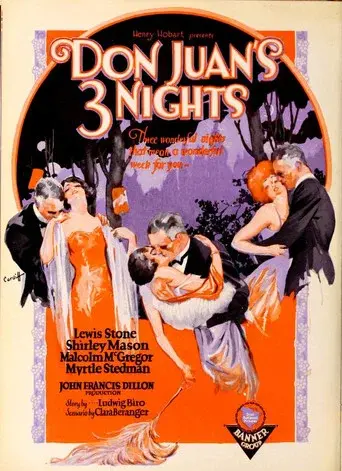 Don Juan's 3 Nights - Poster