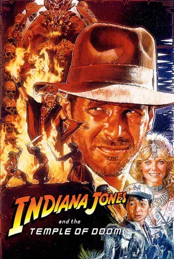 Indiana Jones y el templo maldito - Poster