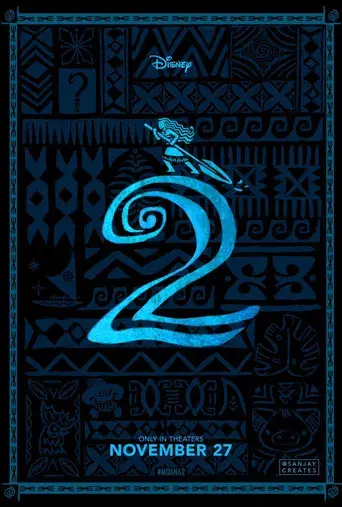Vaiana 2 - Poster