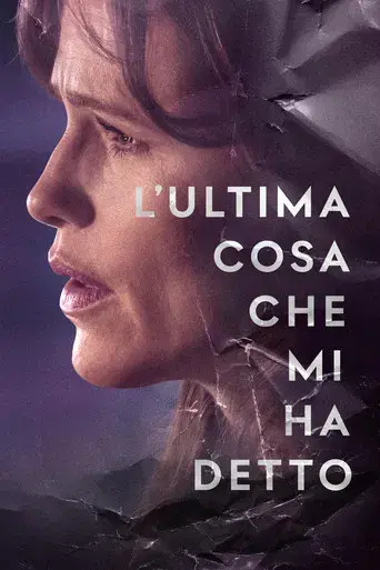 Lo último que me dijo - Poster