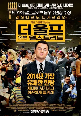El lobo de Wall Street - Poster