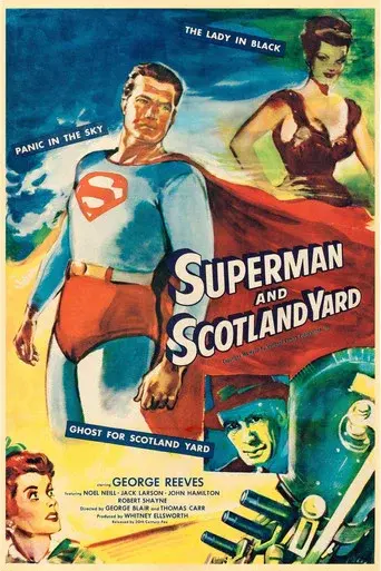 Superman and Scotland Yard - Poster