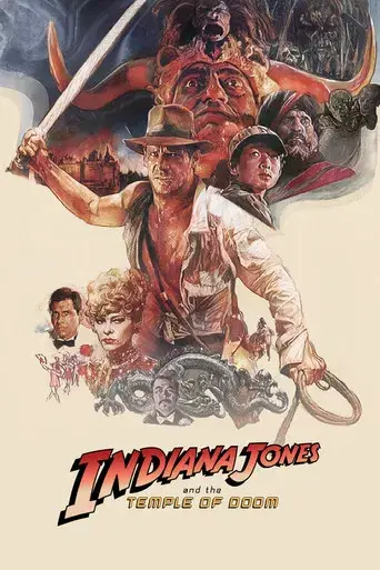 Indiana Jones y el templo maldito - Poster