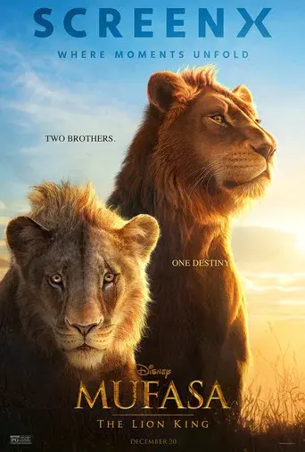 Mufasa: El rey león - Poster
