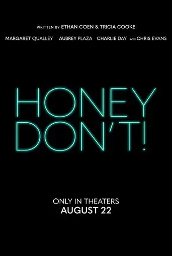 Honey Don't! - Poster