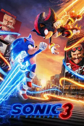 Sonic 3: La película - Poster