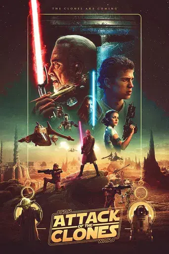 La guerra de las galaxias. Episodio II: El ataque de los clones - Poster