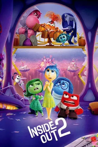 Del revés 2 (Inside Out 2) - Poster