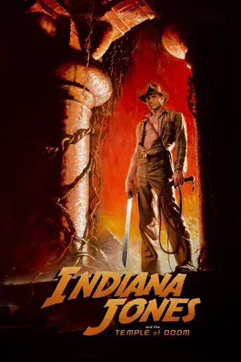 Indiana Jones y el templo maldito - Poster