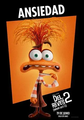 Del revés 2 (Inside Out 2) - Poster