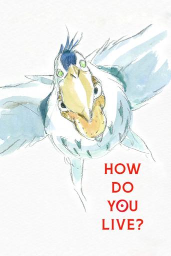 El chico y la garza - Poster