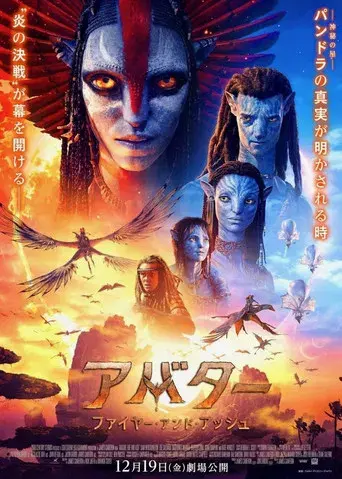 Avatar: Fuego y ceniza - Poster