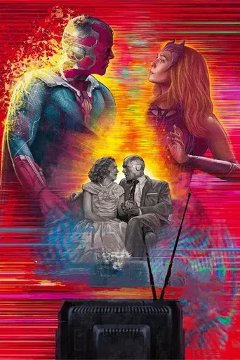 Bruja Escarlata y Visión - Poster