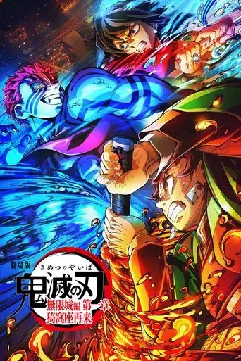 Guardianes de la noche: Kimetsu no Yaiba La fortaleza infinita - Poster