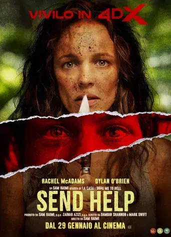 SEND HELP (Enviad ayuda) - Poster