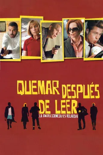 Quemar después de leer - Poster