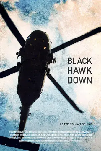 Black Hawk derribado - Poster