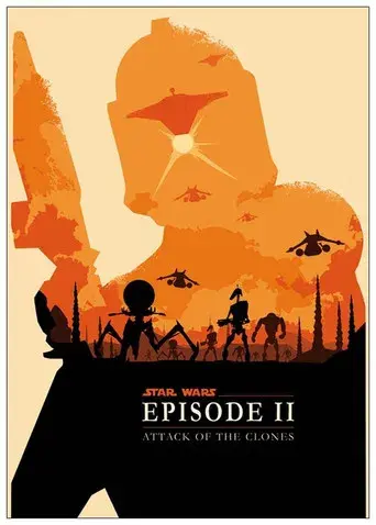 La guerra de las galaxias. Episodio II: El ataque de los clones - Poster