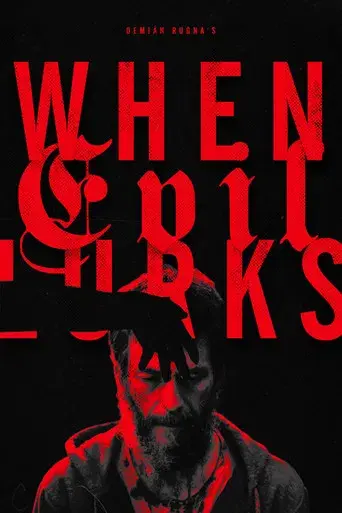 Cuando acecha la maldad - Poster