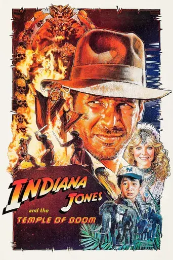 Indiana Jones y el templo maldito - Poster