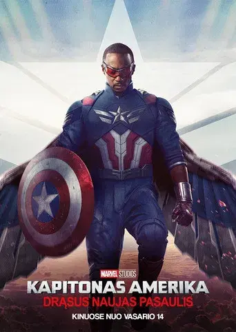 Capitán América: Brave New World - Poster