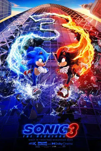 Sonic 3: La película - Poster