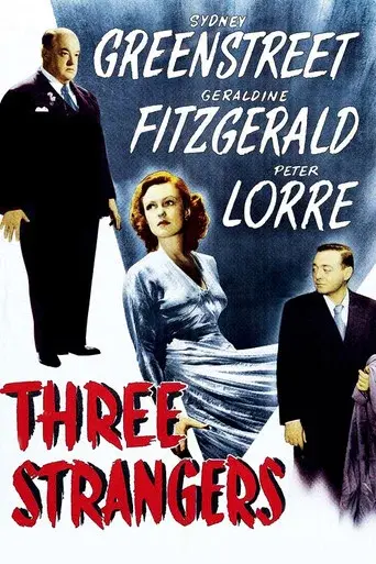 Tres extraños poster